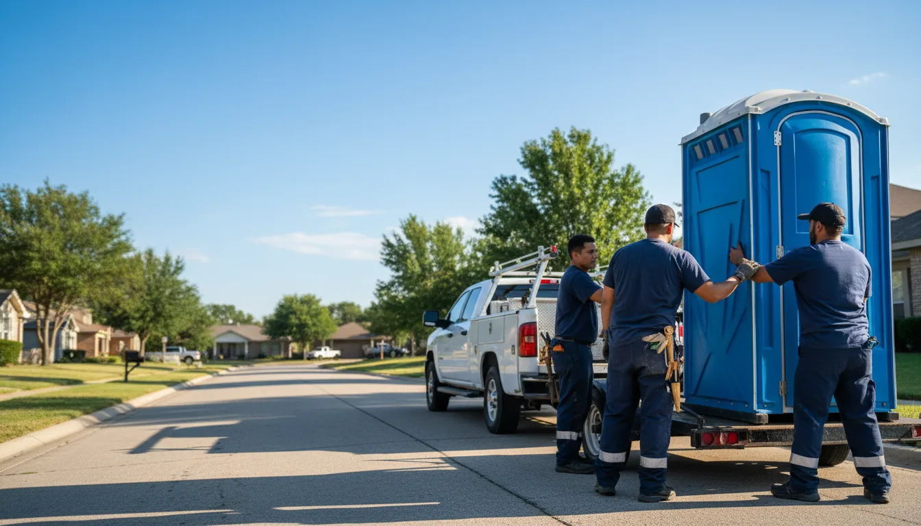 Portable Toilet Rental in Cushing, OK near me